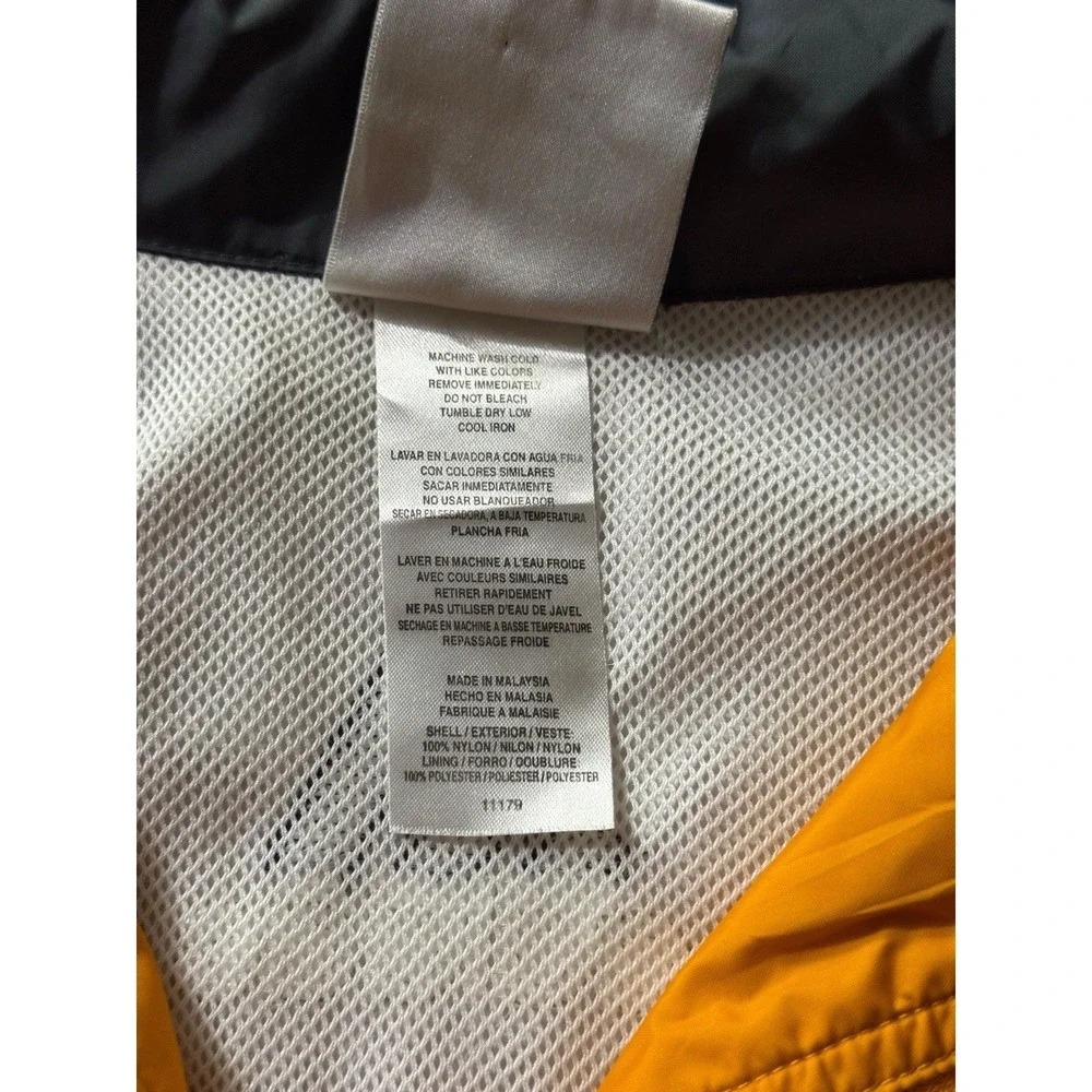 Adidas Mens Full Zip Wind Breaker Jacket Tech Shell Size 2XL